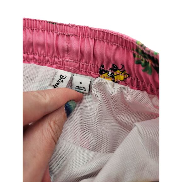 Janie and Jack Boys' Swimtrunks Shorts Size 4 Disney Authentic Mickey Mouse - Picture 4 of 5